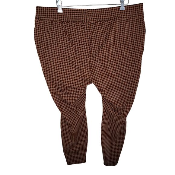 Lands' End Starfish Houndstooth Leggings pants size 2x - Picture 2 of 5